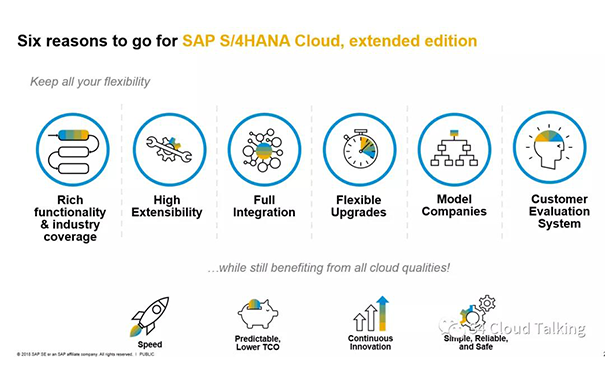 S4 HANA Cloud EX 版本,S4 HANA Cloud ES版本,S4 HANA Cloud多租户版本,S4 HANA Cloud EX 版本亮点