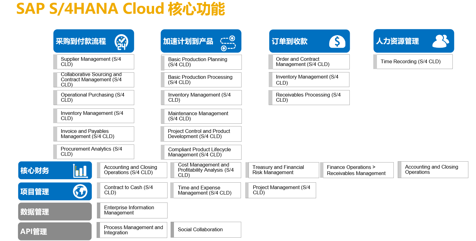 SAP S/4HANA Public Cloud 